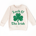 Luck O' The Irish St. Ptrick's Shirt - Kids Lucky Ireland Tee - Madi Moosh Boutique