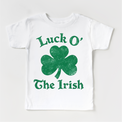Luck O' The Irish St. Ptrick's Shirt - Kids Lucky Ireland Tee - Madi Moosh Boutique