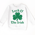 Luck O' The Irish St. Ptrick's Shirt - Kids Lucky Ireland Tee - Madi Moosh Boutique