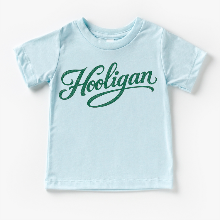 Irish Hooligan St. Ptrick's Shirt - Kids Lucky Ireland Tee - Madi Moosh Boutique