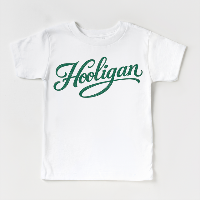 Irish Hooligan St. Ptrick's Shirt - Kids Lucky Ireland Tee - Madi Moosh Boutique