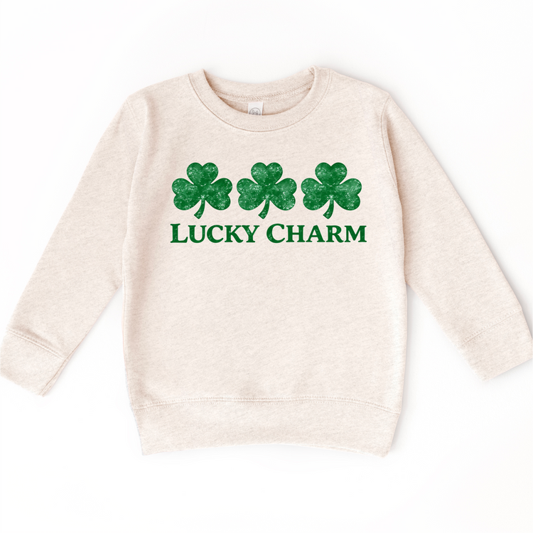 Lucky Charm St. Ptrick's Shirt - Kids Lucky shamrock Tee