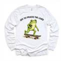 Off To Paise The Lord Christian Shirt - Cute Frog Church Tee - Madi Moosh Boutique