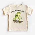 Off To Paise The Lord Christian Shirt - Cute Frog Church Tee - Madi Moosh Boutique
