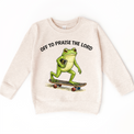 Off To Paise The Lord Christian Shirt - Cute Frog Church Tee - Madi Moosh Boutique