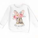 Be Hoppy Easter Bunny Shirt - Girls Easter Tee - Madi Moosh Boutique