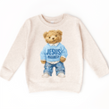 Teddy Bear Jesus Loves Me Shirt - Christian Tee - Madi Moosh Boutique