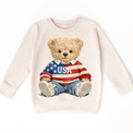 USA 4th Of July Teddy Bear Shirt - Independence Day Tee - Madi Moosh Boutique
