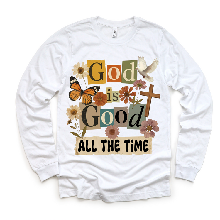 God Is Good All The Time Christian Shirt - Boho Style Tee - Madi Moosh Boutique