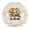 God Is Good All The Time Christian Shirt - Boho Style Tee - Madi Moosh Boutique
