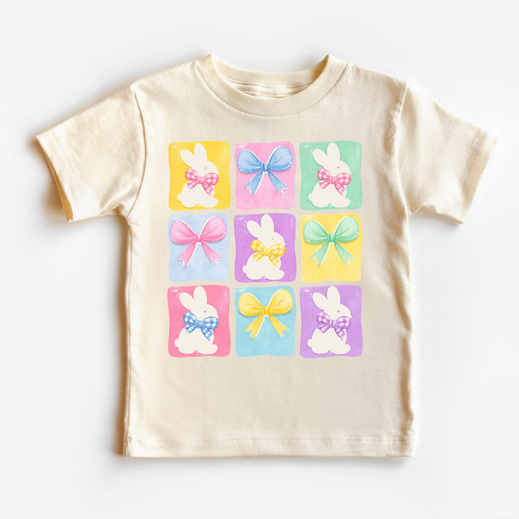 Easter Bunny And Bows Shirt - Easter Bunny Tee - Madi Moosh Boutique