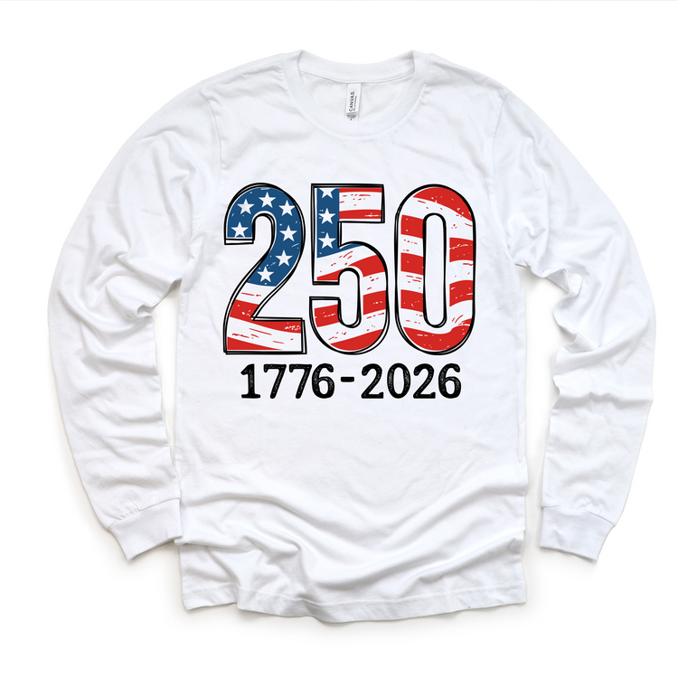 250th Birthday Shirt | 1776–2026 Patriotic Kids Tee | USA America Flag Shirt | Fourth of July Kids Outfit | Red White Blue Toddler Shirt