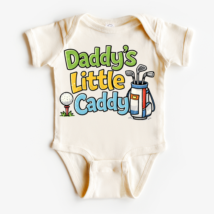 Daddy’s Little Caddy Kids Golf Shirt | Cute Golf Tee for Boys & Girls | Toddler Golf Outfit | Golf Lover Kids Shirt