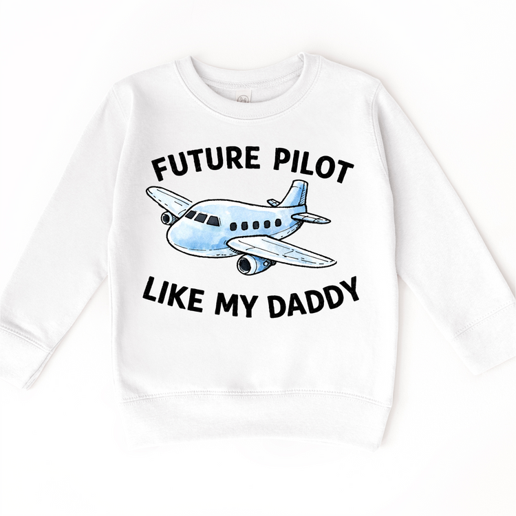 Future Pilot Kids Graphic Tee – Airplane Toddler Shirt – Aviation Kid Outfit
