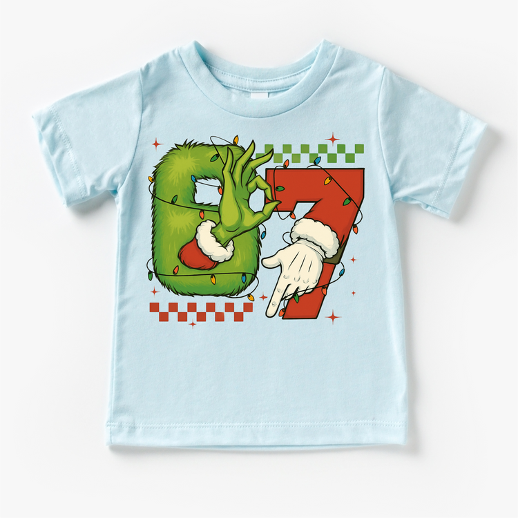 Santa Says Six Seven Christmas T-Shirt - 67 Christmas Tee