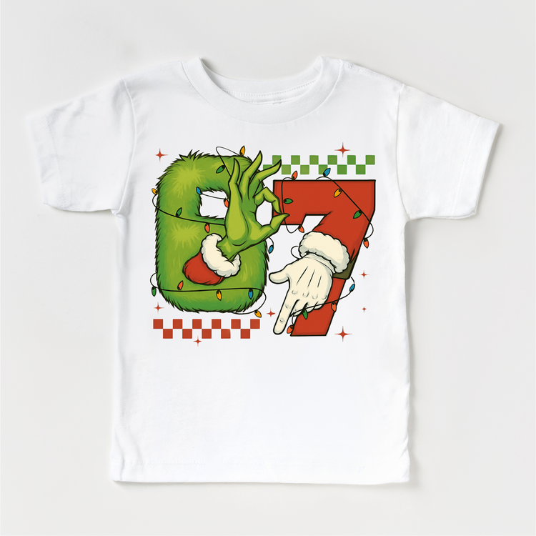 Santa Says Six Seven Christmas T-Shirt - 67 Christmas Tee