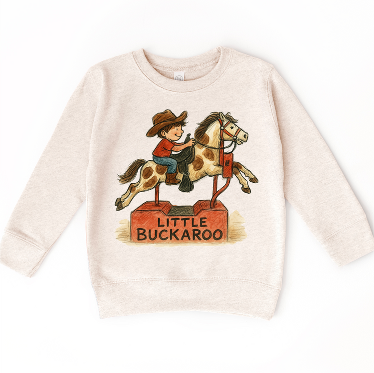 Little Buckaroo Cowboy Western T-Shirt - Rodeo Tee