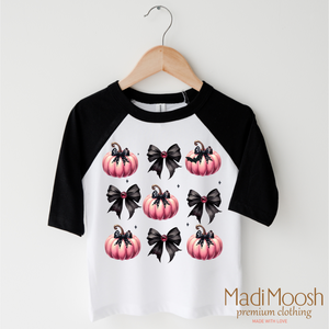 Cute Halloween Pumpkins And Bows Shirt - Halloween Shirt