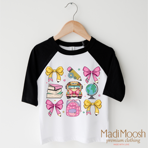 Bows And Pencils Back To School Shirt - Cute School Tee