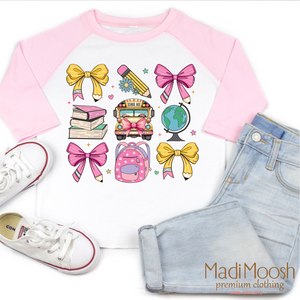 Bows And Pencils Back To School Shirt - Cute School Tee