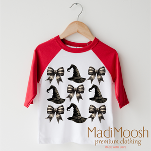 Witch Hats And Bows Spooky Shirt - Halloween Tee