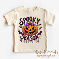 Spooky Season Pumpkin, Halloween graphic T-shirt by Madi Moosh