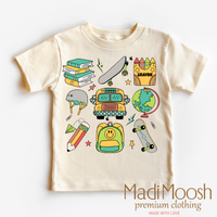 Boys Cute School Shirt by Madi Moosh