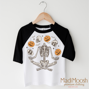 Juggling Skeleton Halloween Shirt - Halloween Tee