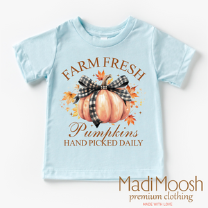 Farm Fresh Pumpkins Fall Shirt - Autumn Tee