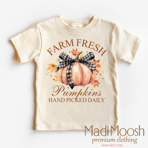 Farm Fresh Pumpkins Fall Shirt - Autumn Tee