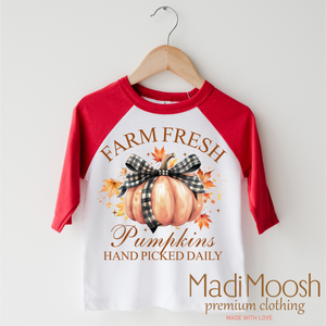 Farm Fresh Pumpkins Fall Shirt - Autumn Tee