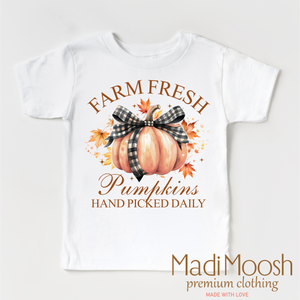 Farm Fresh Pumpkins Fall Shirt - Autumn Tee