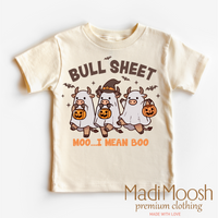 Bull Sheet Halloween graphic T-shirt by Madi Moosh