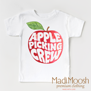 Apple Picking Crew Shirt - Fall Tee