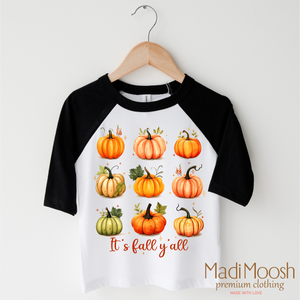 It's Fall Y'all Pumpkin Shirt - Thanksgiving Tee