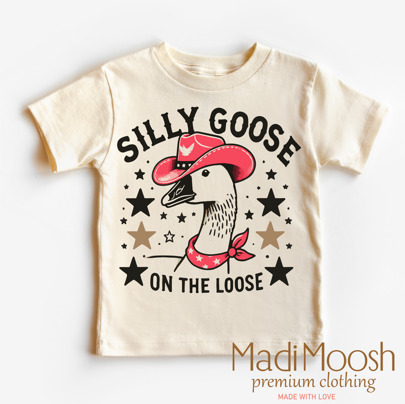 Silly Goose On The Loose Shirt - Cute Western Tee