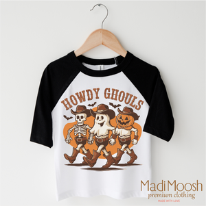 Howdy Ghouls Cowboy Halloween Shirt - Halloween Tee