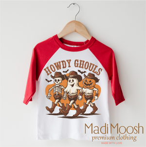 Howdy Ghouls Cowboy Halloween Shirt - Halloween Tee