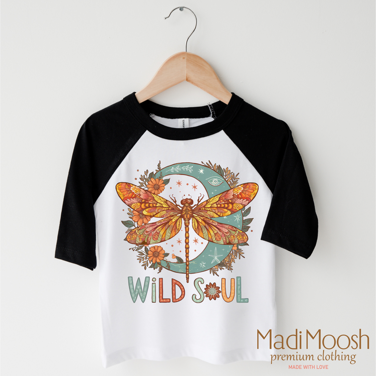 Wild Soul Dragonfly Shirt - Boho Tee