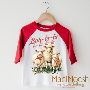 Bah-La-La-La Lamb Christmas Shirt - County Christmas Tee