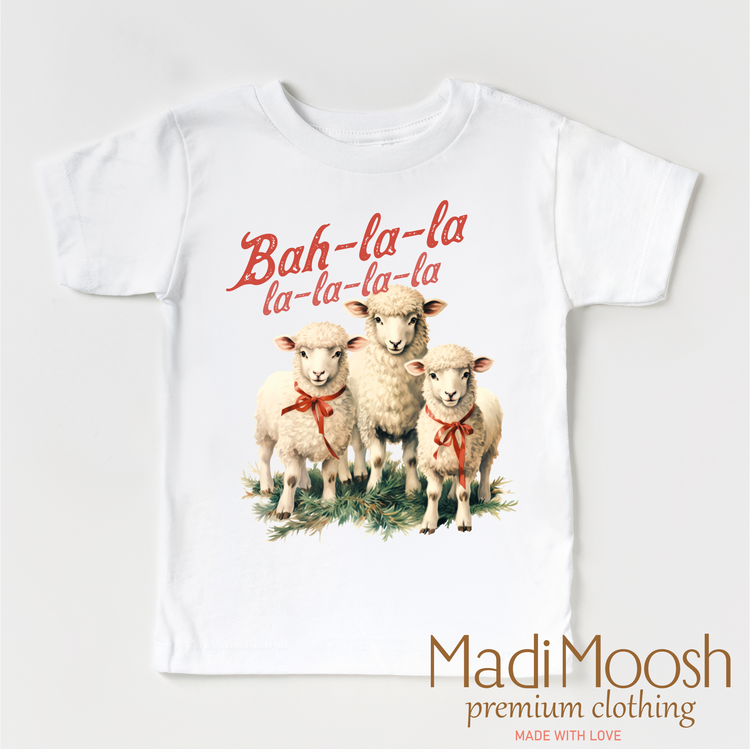 Bah-La-La-La Lamb Christmas Shirt - County Christmas Tee