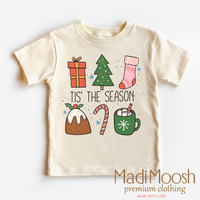 Tis The Season Christmas graphic T-shirt by Madi Moosh