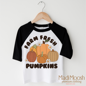 Farm Fresh Pumpkins Fall Shirt - Autumn Tee