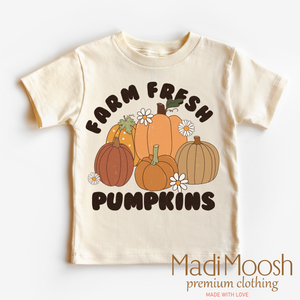 Farm Fresh Pumpkins Fall Shirt - Autumn Tee