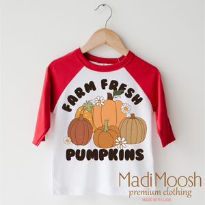 Farm Fresh Pumpkins Fall Shirt - Autumn Tee