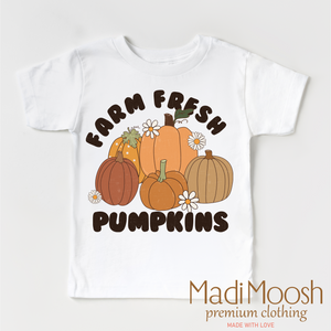 Farm Fresh Pumpkins Fall Shirt - Autumn Tee