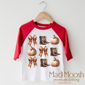 Cowboy Boots And Pumpkins Shirt - Fall Tee