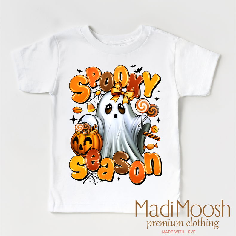Spooky Season Halloween Ghost Shirt - Ghost Tee