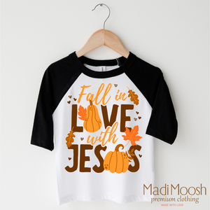 Fall In Love With Jesus Shirt - Christian Tee