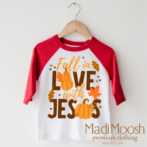 Fall In Love With Jesus Shirt - Christian Tee